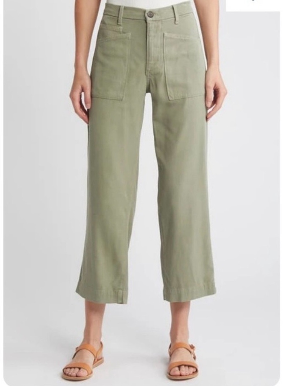 Le Jeans Sailor Crop Wide Leg Pants - Size 27